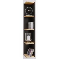 Estante de madera Estante Decoración Esquina Rack Honsa 97x15x17 - VCM