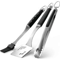 set attrezzi per barbecue napoleon "executive" 3 pezzi