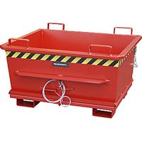 Bauer Klappbodenbehälter BKB 500, lackiert, Feuerrot