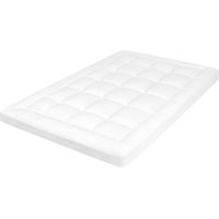 Lavio Thick King Mattress Topper 10cm Microfibre Washable with Elastic Strap