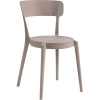 Chaise EXPRESSO en polypropylène style contemporain pour extérieur