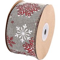 1 rouleau de ruban de Noël pour offrir un livre