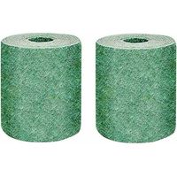 royaluxe - Rouleau de tapis de semences d'herbe, tapis de culture d'herbe biodégradable, tapis de semences d'herbe engrais jardin pique-nique jardinage pelouse tapis de plantation 20 × 1000cm