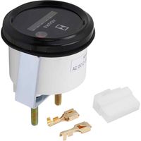 Quarzuhrzähler 12-36V DC AC – Präzision ±0,01 – Kompaktes Design für Boot, LKW, Motor – Einfache Installation