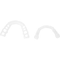 Set esthétique de fausses dents temporaires supérieures, kit de prothèses dentaires amovibles