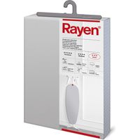 Rayen Copriasse da stiro 4 strati: schiuma, pile, 100% cotone e tessuto di alluminio Gamma premium 130 X 47 cm
