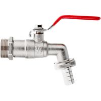 Garronda Kit Robinet avec Raccord de Tuyau Robinet de Vidange pour Cuve IBC et Arrosage Jardin Adaptateur pour Connexion Stable du Tuyau et Contrôle de l’Eau GD-0213