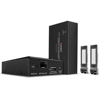 LINDY 300m Fibre Optic DisplayPort 1.2 KVM Extender