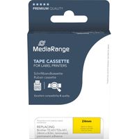 MEDIARANGE Schriftband MRBTZ651, ersetzt Brother TZ-651/TZe-651