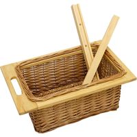 Pull Out Wicker Kitchen Baskets 400mm