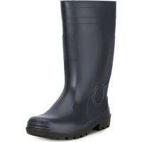 Ladeheid Bottes de Pluie Bottes en caoutchouc en PVC Homme LA-974 (Navy, 40 EU)