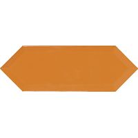 Carrelage hexagonal Plato orange Brillant 10x30 cm
