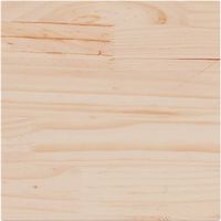 Table Top 40x40x1.7 cm Square Solid Wood Pine vidaXL