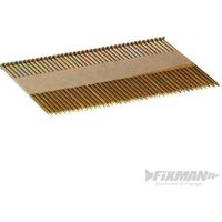 Chiodi viti con testa a D ideali per legno fissaggio Fixman 2500 pezzi-2,9 x 65 mm