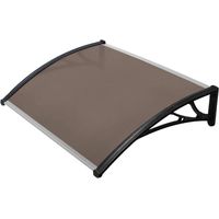 PENSILINA DA ESTERNO cm 100 x 120 marrone fume'