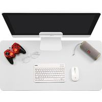 10050cm waterproof desk suction protector Mouse pad Large leather desk pad for keyboard and mouse