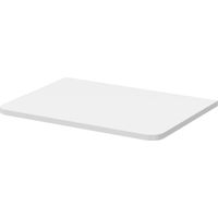 Vela Gloss White 610mm x 450mm x 18mm MFC Laminate Worktop