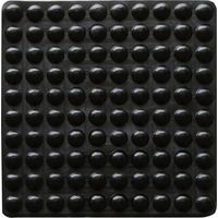 100 Pieces Rubber Feet Pads Adhesive Buffer Pads Door Bumpers Self Stick Noise Dampening Pads Small Black Soft Close Cabinet & Furniture Bumpers 8 mm Diameter x 3 mm (Black)