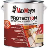 MaxMeyer PROTECT10N, Impregnante a Solvente per Esterni, Incolore, 2.5L