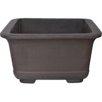 Vaso per bonsai quadrato in gres 48,5x48,5x28 cm - 2936a
