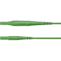 Schützinger Cavo di misura Spina 4 mm Spina 4 mm 150.00 cm Verde 1 pz.