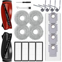 Kit d’accessoires compatible avec robot aspirateur Roborock Qrevo S5V, Curv, Curve, Edge, S5X et S5A – 20 pièces