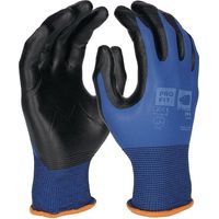 PRO FIT 596-9 Handschuhe SPIKE Größe 9 blau / schwarz EN 388, EN 407 PSA-Kategor
