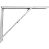 Abat-Plan Quadrato Pieghevole in Acciaio Bianco 40x52cm