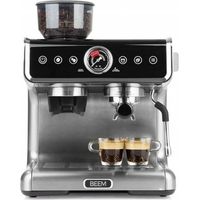 BEEM Grind Professional Kaffeemaschine mit Mahlwerk und Milchaufschäumer