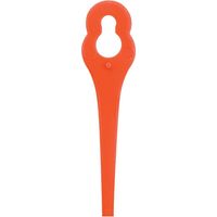 Litheli Ersatzmesser Nylon 20 Stk., für Litheli Rasentrimmer Rasentrimmer Messer
