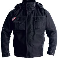 Blouson Matelassé Engel Oxford Noir Chaleur, Robustesse Et Confort Professionnel - Engel