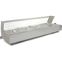 KuKoo 4 Pan Wet Well Bain Marie