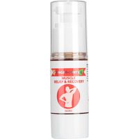 Huile de massage corporel Visualsource au gingembre et à la menthe, huile essentielle relaxante pour les muscles, apaisante