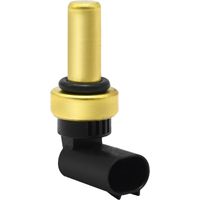55591401 Car Coolant Water Temperature Sensor, Black Engine Coolant Temperature Sensor with Gasket Replacement for Vauxhall Adam Ampera Astra Classic Replacement for Opel Mokka
