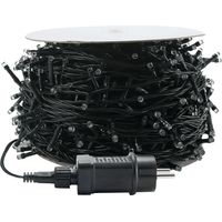 Naizy – 80 m Lichterkette für den Außenbereich mit 800 RGB-LEDs – IP44 wasserdicht – 8 Beleuchtungsmodi – Für Partys und Hochzeiten