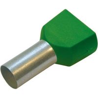 Multipack Haupa TWIN-ADERENDHÜLSE 6,0 /14 (273410 GRÜN) - 100 Stück