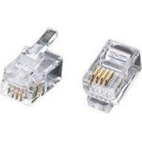 Connecteur téléphonique modulaire RJ9 4P4C 2001