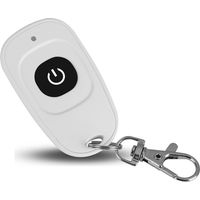 Télécommande Garage Universelle, EV327 433 MHz 14 Canaux Transmetteur de Télécommande sans Fil jusqu' à 100m RF Contrôleur Facile pour Porte Garage.(1 Bouton)