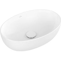 Villeroy & Boch Artis - Aufsatzwaschtisch 49x33 cm, ohne Überlauf, CeramicPlus, Alpinweiß 438848R1