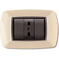 10 x PLACCA LIFE LIVING PLAST AVORIO 3P