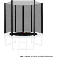 Filet de protection pour trampoline 6Ft – Maille serrée renforcée – Fixations en acier – Compatible avec la plupart des trampolines standards – Kaia Sports