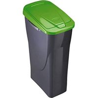 Eimer mit Deckel 15lt ecobin mit Deckel grün 42x31x20cm mondex