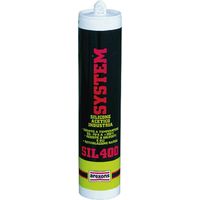 SILICONE ACETICO ALTA TEMPERATURA 'SIL 400' RAL 9005 nero ml 310