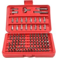 Kit 100 Inserti Per Avvitatore A Batteria Punte Torx Taglio Stella Adattatore