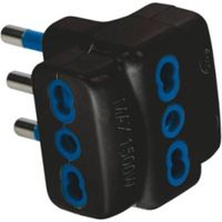 50 x FME 82.631 ADATTATORE TRIPLO 16A 2P+T GARANTI NER