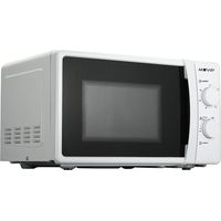 Muvip Mikrowelle - Fassungsvermögen 20l - Leistung 700w - 6 Stufen de Leistung - Timer 30min - Abtauung - Farbe white