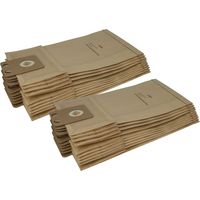 Vhbw – Lot de 20 sacs en papier pour aspirateur Nilfisk Alto GD 1000 – Compatible 1000 Series, 1005, 1010, 111, 2000, 710, 910, 911 – Maintien de la puissance d'aspiration