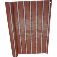 Angerer Paravista per Balcone Design No. 4900 Rosso, 90 cm, Lunghezza: 8 Metro