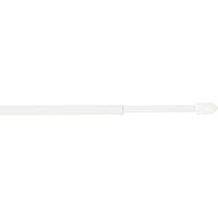 2 Barras Redondas Extensibles de 30/50cm 4 Picos Blancas - Mobois