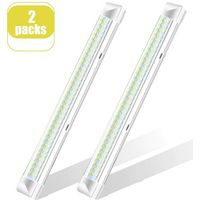 LED-Lichtleiste, DC 12-80V, Fahrzeuginnenbeleuchtung, Schrankbeleuchtung/Universelle Beleuchtung für Schränke/Auto, LKW, Fahrzeug, Wohnmobil, Boot, Deckenleuchte (108 LEDs, 2 Stück)